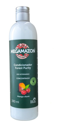 Megamazon Condicionador Para Pet Forest Purity Pitanga 280ml