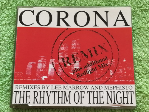 Eam Cd Maxi Corona The Rhythm Of T Night 1994 + Remix Ice Mc