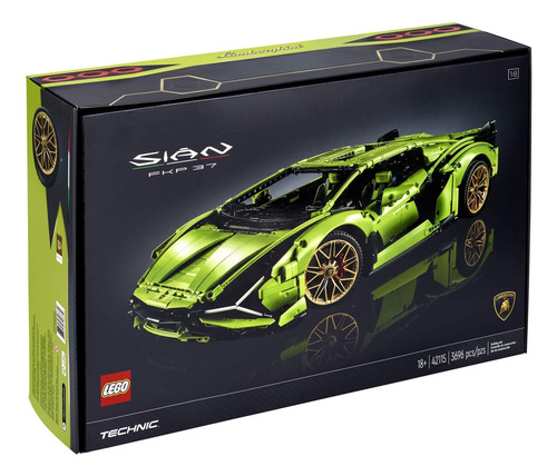 Lego Technic Lamborghini Sián Fkp 37 42115 Conjunto De Edifi