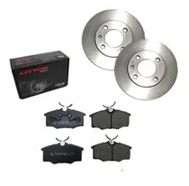 Comprar  Kit Discos De Frenos Ventilado + Pastillas Freno Vw Gol 