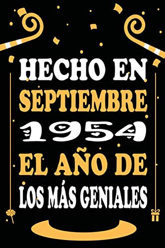 Hecho En Septiembre 1954 El Año De Los Mas Geniales: Libro D