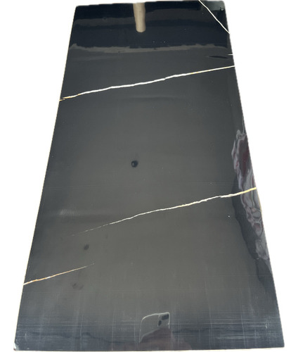 Panel Placa Adhesiva Mármol 60 X 60 Cm Innovador Articulo Color Negro Negro Mirage 6198