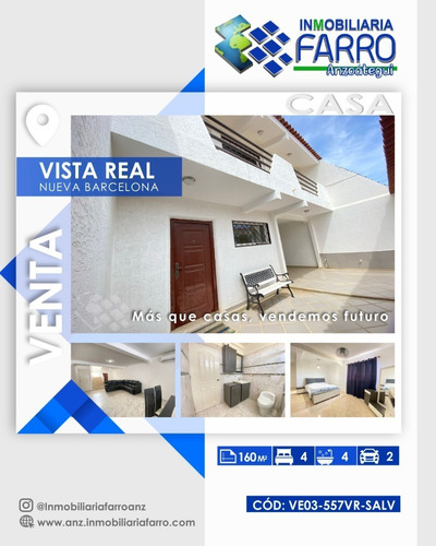 Imagen 1 de 10 de En Venta Casa Vista Real - Ve03-557vr-salv