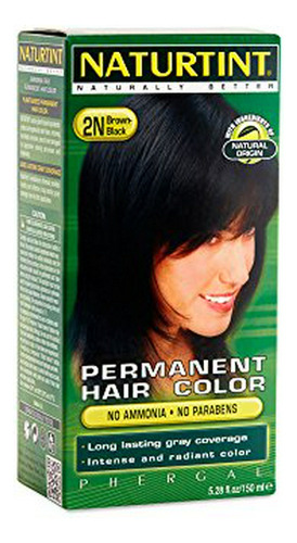 Naturtint, Hair Color Permanent Brown Black 2n, 5.6 Fl Oz