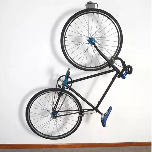 Soporte Bicicleta Pared Horizontal Gancho Cuelga Bici Con Tornillos Y  Tarugos Apto Exterior Todos Los Rodados