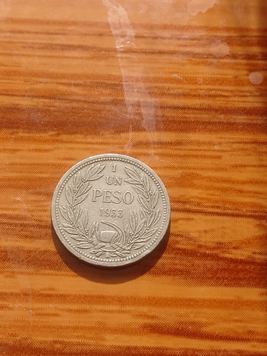 1 Peso 1933 Chile