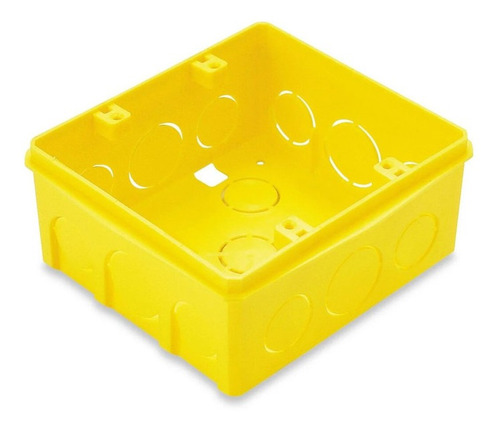 Caixa De Luz 4x4 Amarela - Tramontina