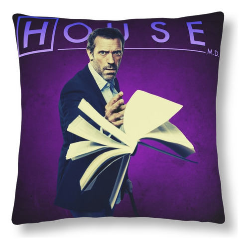 Rnm-0088 Funda Cojin Dr. Dr Doctor House Md M.d. Hugh Laurie
