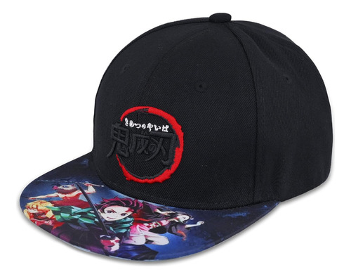 Gorra De Béisbol Con Bordado Ajustable De Anime Demon Slayer