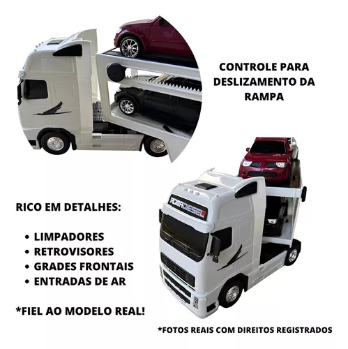 Caminhão de Brinquedo - Roma Diesel RX Cegonheira - Roma -  superlegalbrinquedos