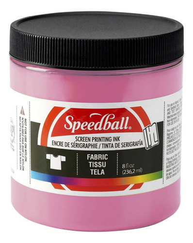 Tinta Para Serigrafía Rosa 236.2 Ml