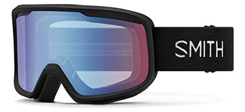 Smith Frontier Snow Goggles Espejo Con Sensor Negro / Azul