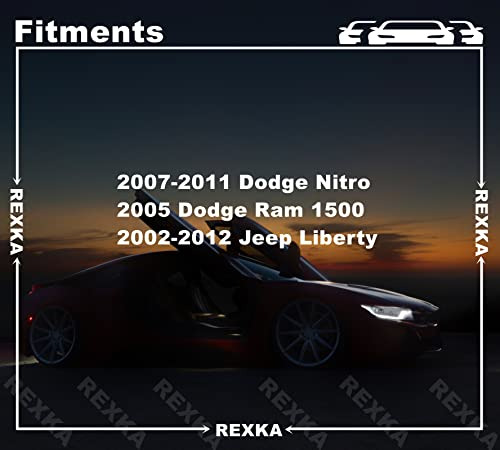 Pinzas De Moldeo Rexka Ground Effects Para Jeep Lib 55156447