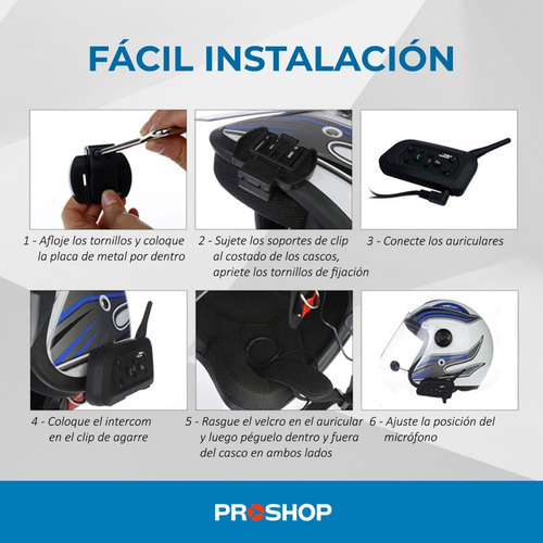 Kit 2 Intercomunicadores Moto Cascos Inalambricos Bluetooth!