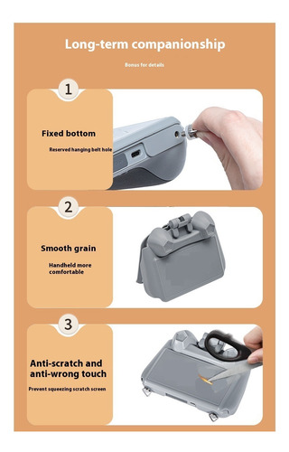 Para El Control Remoto De Drones Dji Rc2 / Rc 2 En 1 Bolsa