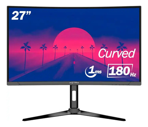 Monitor Curvo Gaming 27 Astra 180hz 1ms 2708jxh Altavoces
