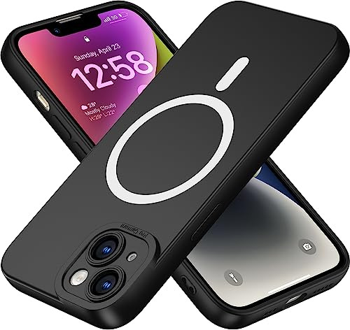 Funda Para iPhone 14 Plus Negro 6.7 Pulgada Silicon