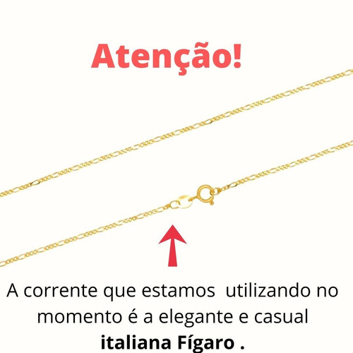 Conjunto Colar E Brinco Nossa Senhora Folheado C/ Garantia