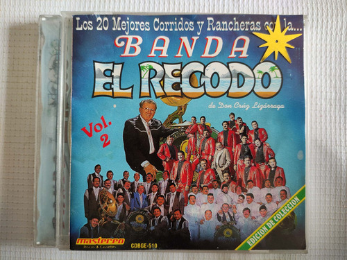 Banda El Recodo Cd Los 20 Mejores Corridos Y Rancheras