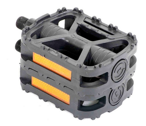 Pedales Para Bicicleta Mtb Tpx De Plástico 9/16 C/reflejante