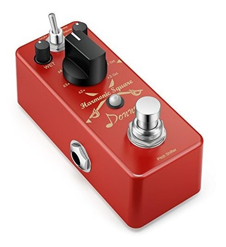 Donner Pedal De Efectos Digital Para Guitarra De Una Octava