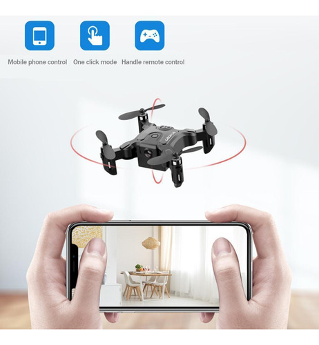 Mini Dron Plegable 4k Para Fotografía Aérea Rc Helicóptero U