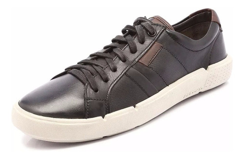 Zapatilla  De Cuero Democrata Hombre Fuse 071132