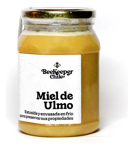 Miel De Ulmo Organica Pura - Cruda Y Batida 1 Kg