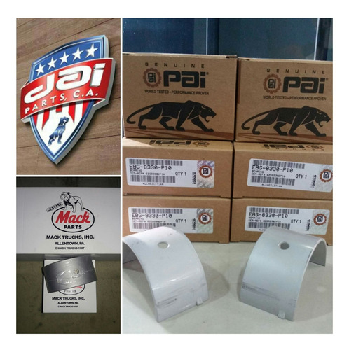 Conchas De Biela Mack E6 673 675 350 315 300 Std 0.10 0.20