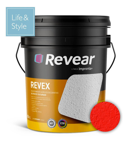 Revear Revex Revestimiento Colores Intensos 25kg - Prestigio