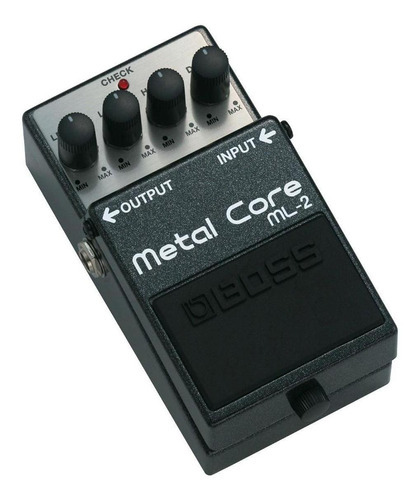 Boss Pedal Efecto Distorsión Metal Core Ml2 Color Negro
