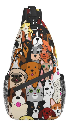 Mochila Con Correa Para Cachorros De Perro, Bandolera, Para 