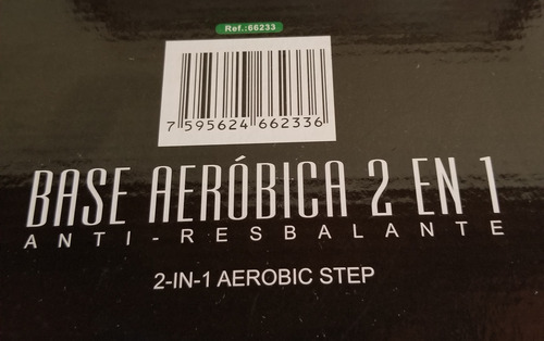 Base Aerobica Banco Fitness Altura Ajustable Antirresbalante