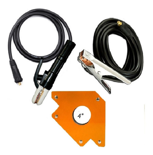 Soldadora Inverter Mma 220 Amp + Escuadra Magnética + Mascar
