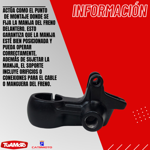 Soporte Manija De Freno Para Moto Honda Biz 125 Catiimoto