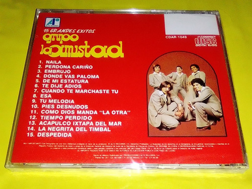 Grupo La Amistad Cd Naila 15 Éxitos Alfa Records Nuevo