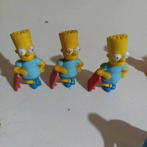 The Simpsons Figuras Toy Collection Bart Homero Lisa Colecci (Usado)