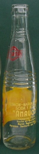 Imagen 4 de 4 de Anauco De Caracas Botella Antigua De Coleccion
