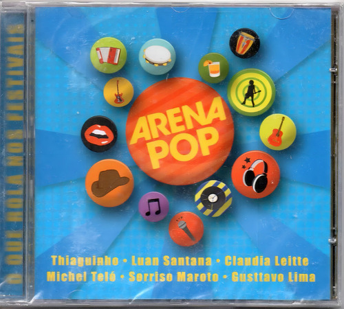 Cd Arena Pop O Que Rola Nos Festivais - Luan Santana
