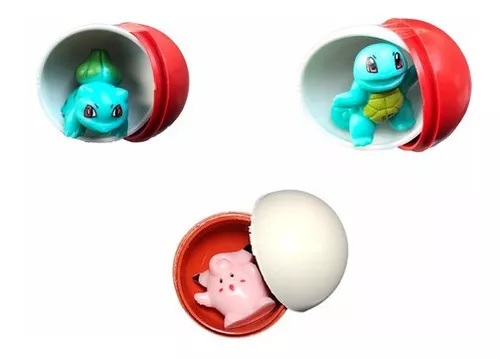 Pokemon Brinquedos Miniatura 24 Peças Sortidos Sem Repetição