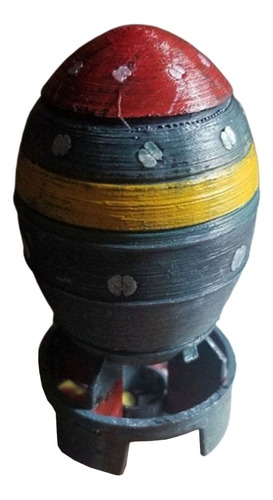 Mini Caja De Almacenamiento De Bomba Nuclear, Figura De Resi