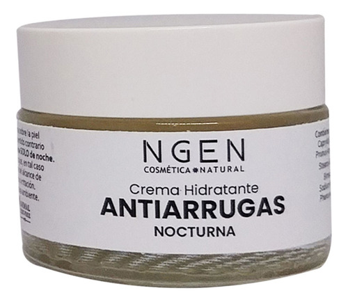 Crema Antiarrugas Nocturna Con Retinol Y Ácido Hialurónico