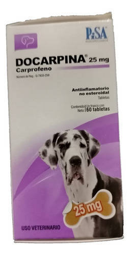 Do-carpina 25mg, Tipo Rimadyl 60 Tab