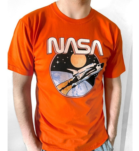 Remera Nasa Personalizada Estampado Digital