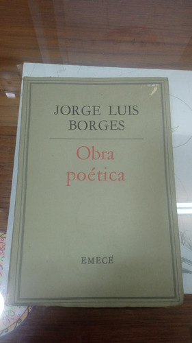 Borges, Obra Poética (1ed En Emecé)