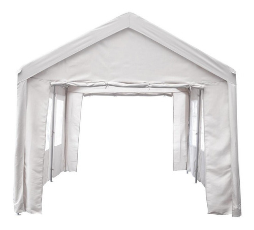 Imagen 3 de 7 de Toldo Con Cortinas Para Eventos 3x6mt Blanco