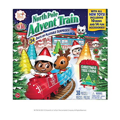 North Pole Advent Train Includes 24 Days Of Fun Surpris...