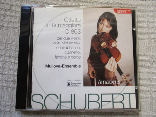 Imagen 1 de 4 de Schubert - Ottetto In Fa Maggiore D 803. Mullova-ensemble