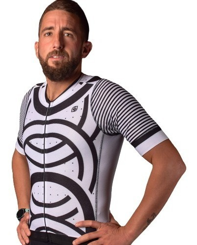 Remera Ciclismo M/c Y Cierre Origen Pro Suico Hombre