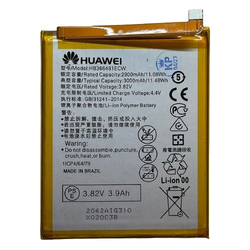 Bateria Para Huawei P9 Lite Hb366481ecw Original